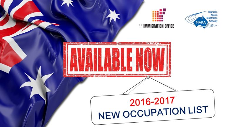 occupations list Australia
